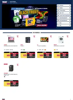 Anteprima del volantino Trony Salerno catalogo valido a partire dal 25.11.2025