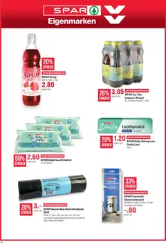 SPAR Aktionen ab 17.07.2025 | Seite: 12 | Produkte: Sirup, Zahnpasta