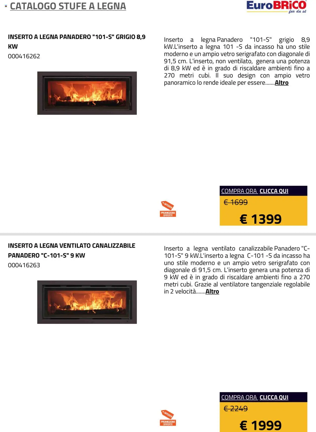 Volantino Eurobrico del 23.07.2025 | Pagina: 20 | Prodotti: Ventilatore