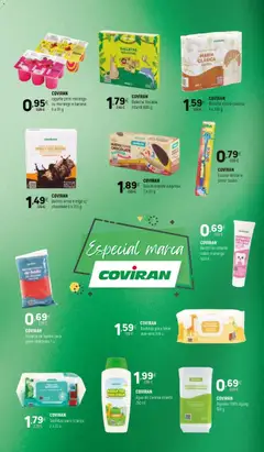 Pré-visualização Coviran folheto válido de 10.02.2026 | Página: 14 | Produtos: Bolachas, Banho, Chocolate, Arroz