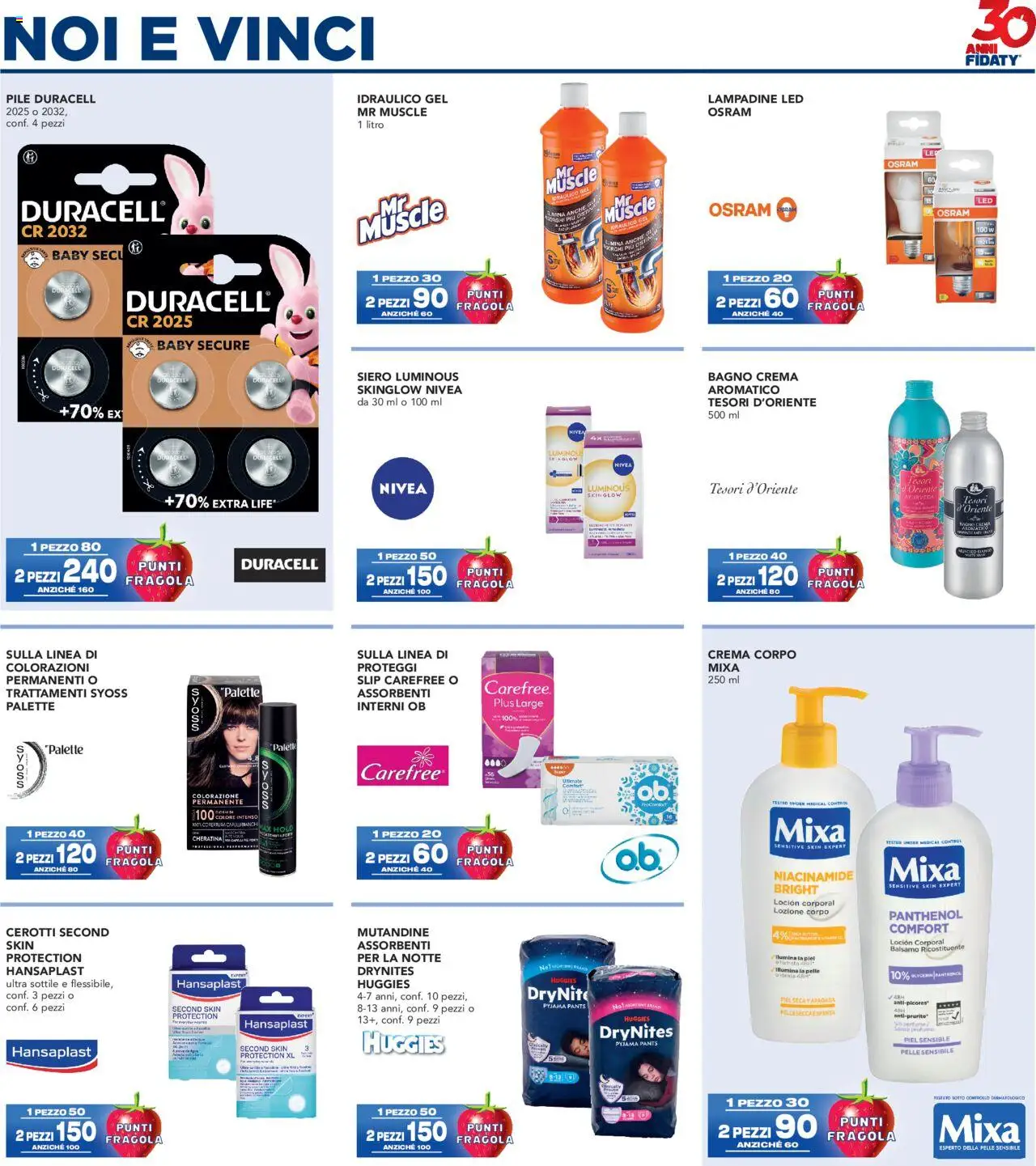 Volantino Esselunga S del 17.07.2025 | Pagina: 11 | Prodotti: Pile, Crema, Mutandine, Cachi
