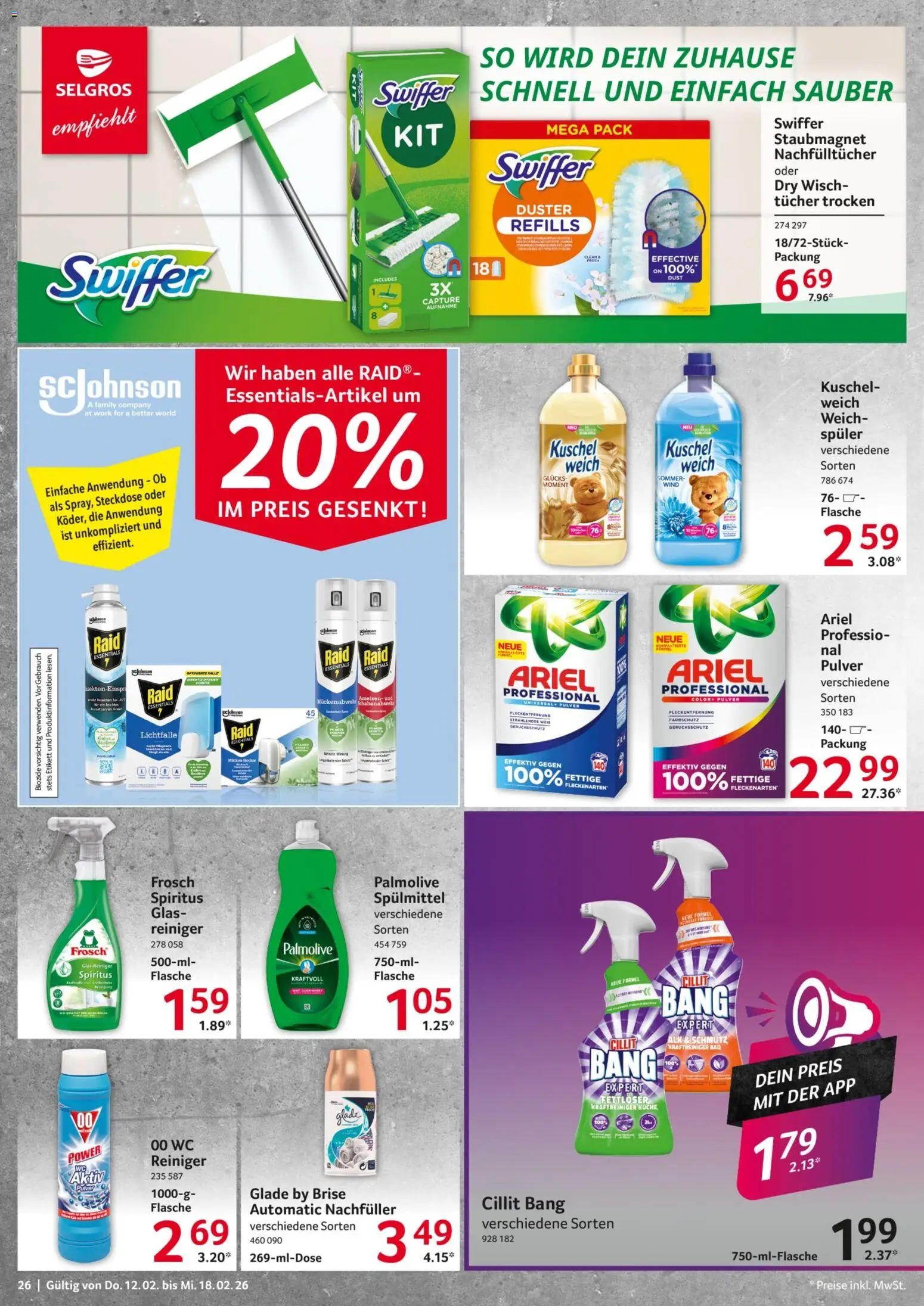 Selgros Prospekt 	 – gültig ab 12.02.2026 | Seite: 26