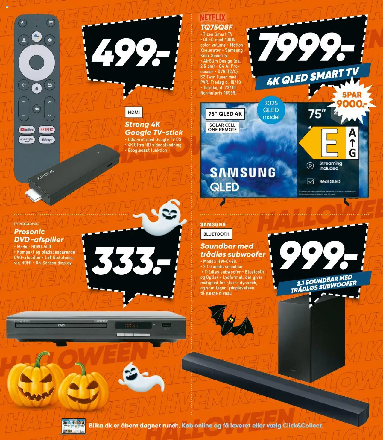 Bilka tilbudsavis – gyldig fra 10.10.2025 | Side: 14 | Produkter: Smart TV, TV, Video, Søm