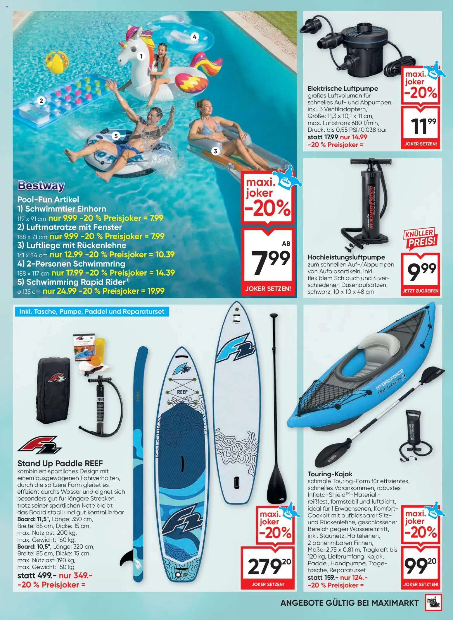 Maximarkt Gartenzeit ist Freizeit gültig ab 30.04.2026 | Seite: 21 | Produkte: Wasser, Gewicht