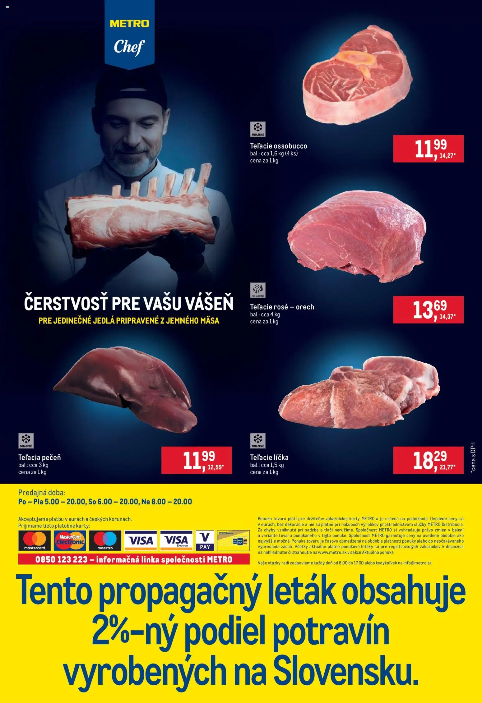 Nové Metro akcie – leták je platný od 11.03.2026 | Strana: 6