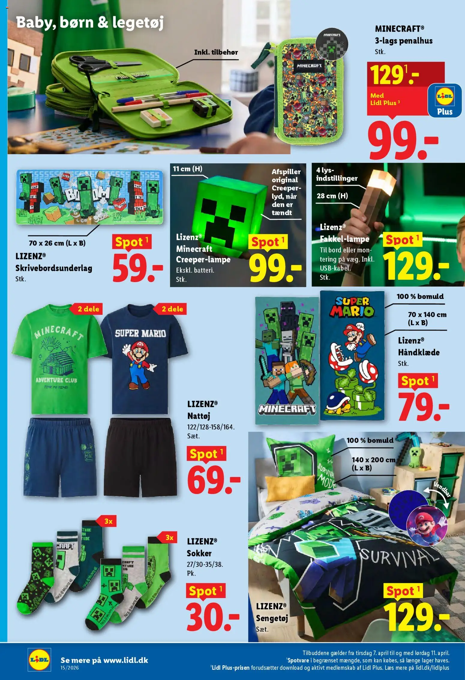 Lidl tilbudsavis – gyldig fra 09.04.2026 | Side: 24 | Produkter: Afspiller, Bord, Håndklæde, Søm