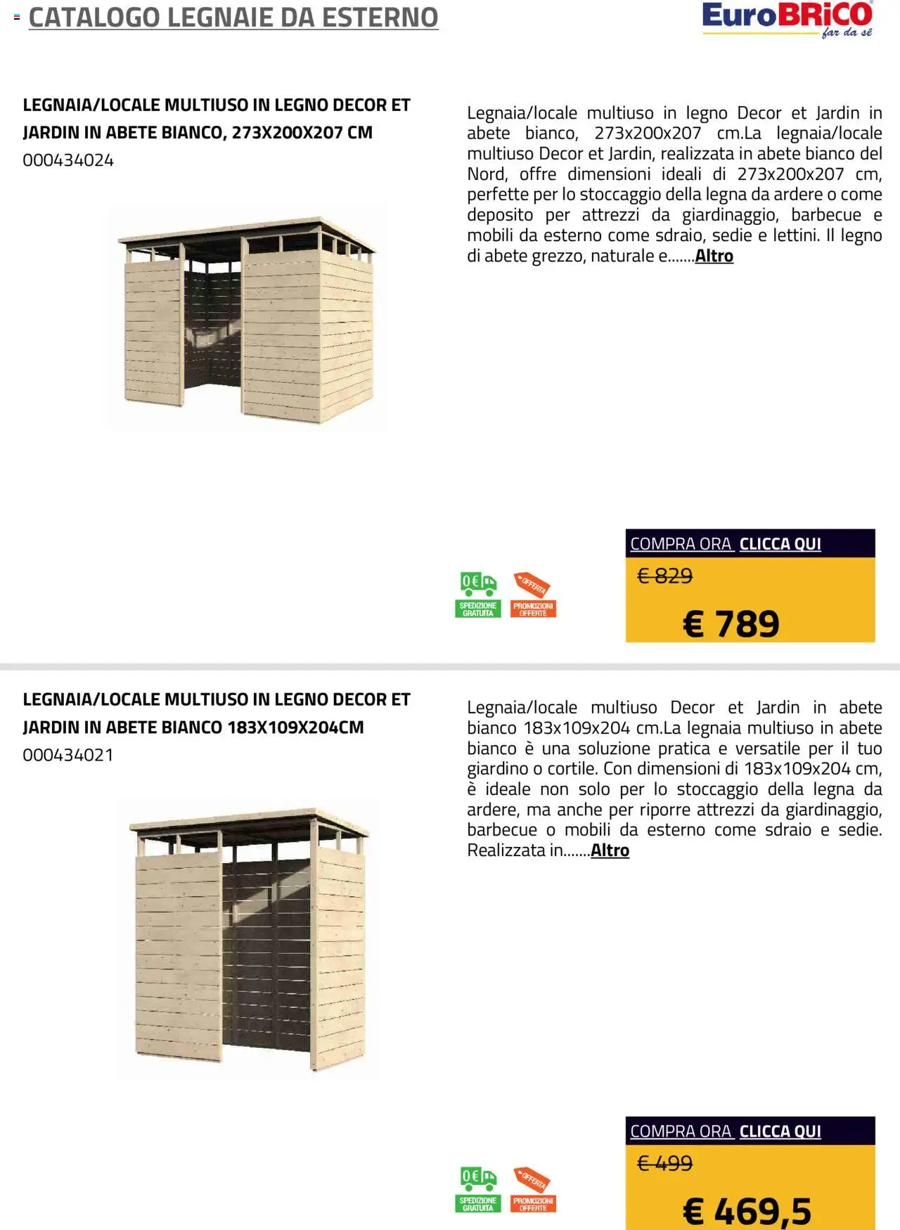 Volantino Eurobrico del 23.07.2025 | Pagina: 9 | Prodotti: Sdraio, Barbecue