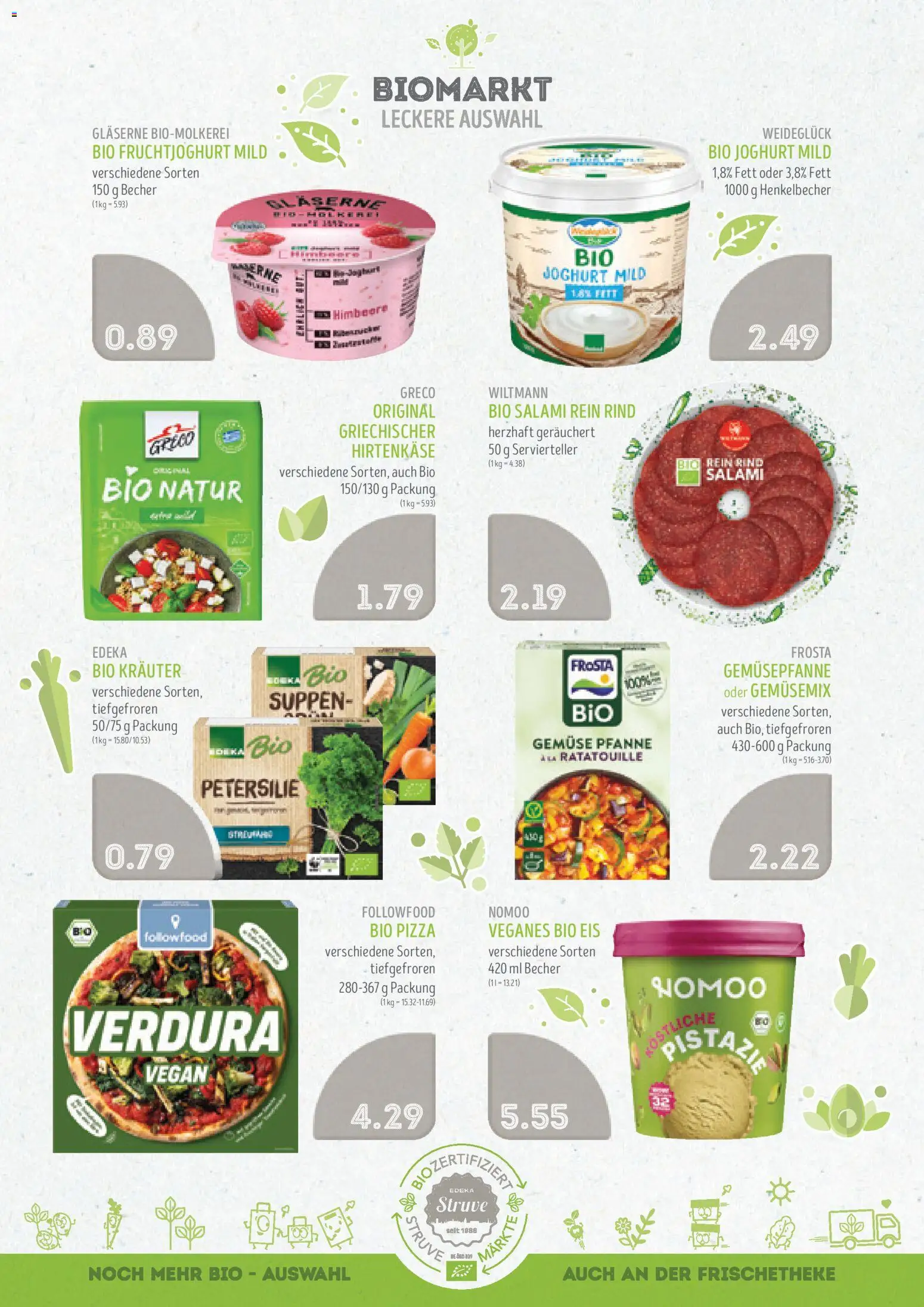 Edeka Struve Prospekt 	 – gültig ab 26.01.2026 | Seite: 10 | Produkte: Pistazien, Gemüse, Petersilie, Pizza