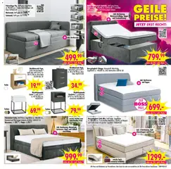 SB Möbel Boss Prospekt 	 ab 21.02.2026 gültig | Seite: 7 | Produkte: Kissen, Boxspringbett, Polsterbett, Topper