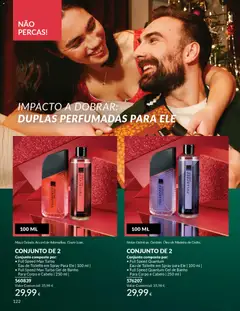 Pré-visualização Catálogo Avon Campanha 12 válido de 01.12.2025 | Página: 122 | Produtos: Eau de toilette, Gel de banho, Banho, Maça