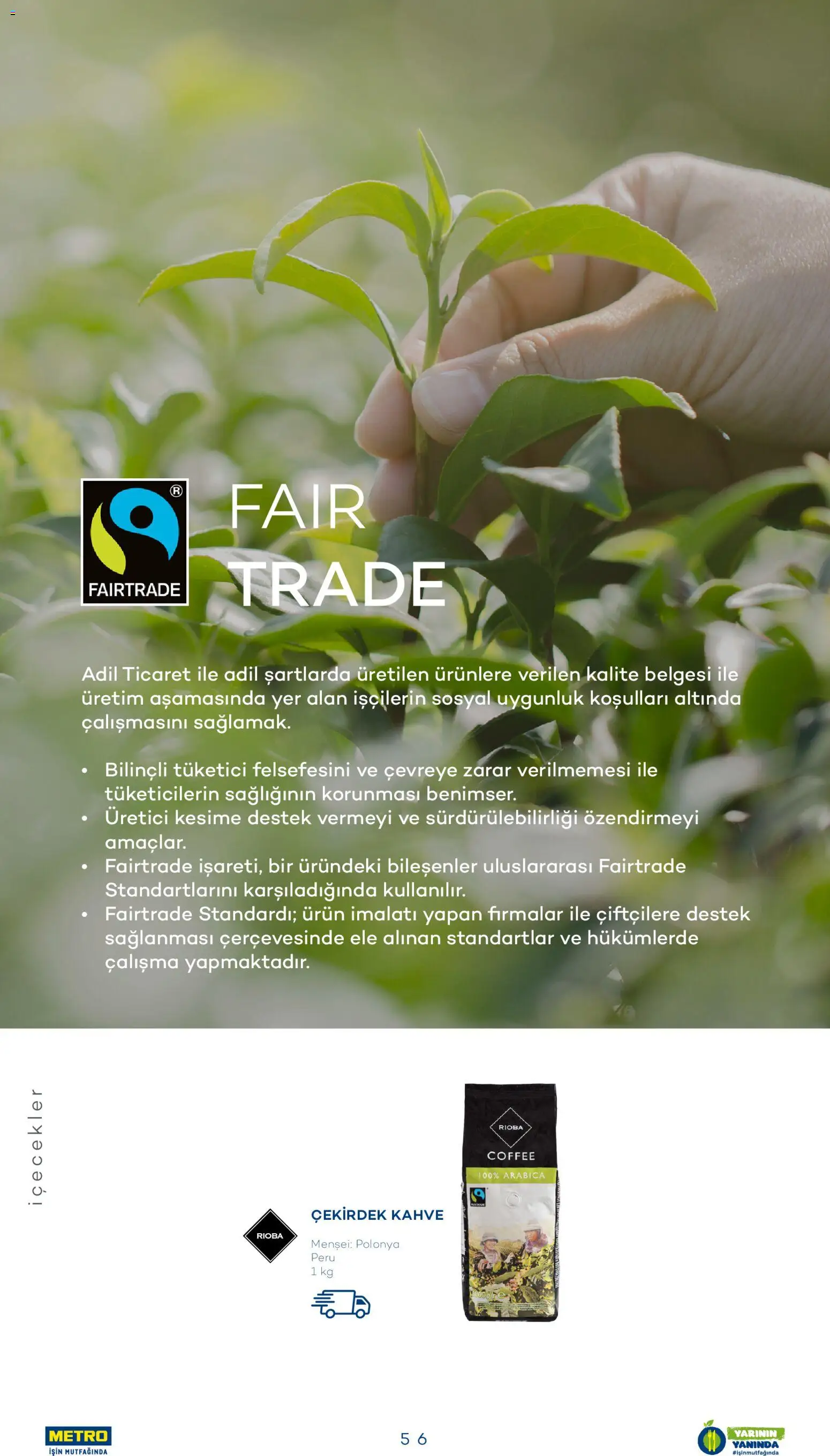 Metro - Sürdürülebilir Ürünler Kataloğu - 28.07.2025 tarihinden itibaren geçerlidir | Sayfa: 56 | Ürünler: Kahve