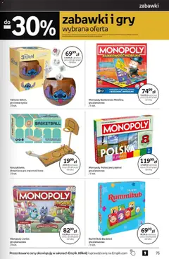 Pogląd oferty "Empik promocje" - ważna od 08.04.2026 | Strona: 75 | Produkty: Gra, Gry