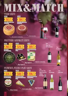 Aroma Market vinski katalog - pregled Aroma Market kataloga - važi od 17.10.2025 | Strana: 2 | Proizvode: Chardonnay, Cabernet Sauvignon, Sir, Vino