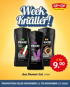 OP is OP - Folder - Voorbeeld van een folder van OP is OP, geldig van 11.11.2025