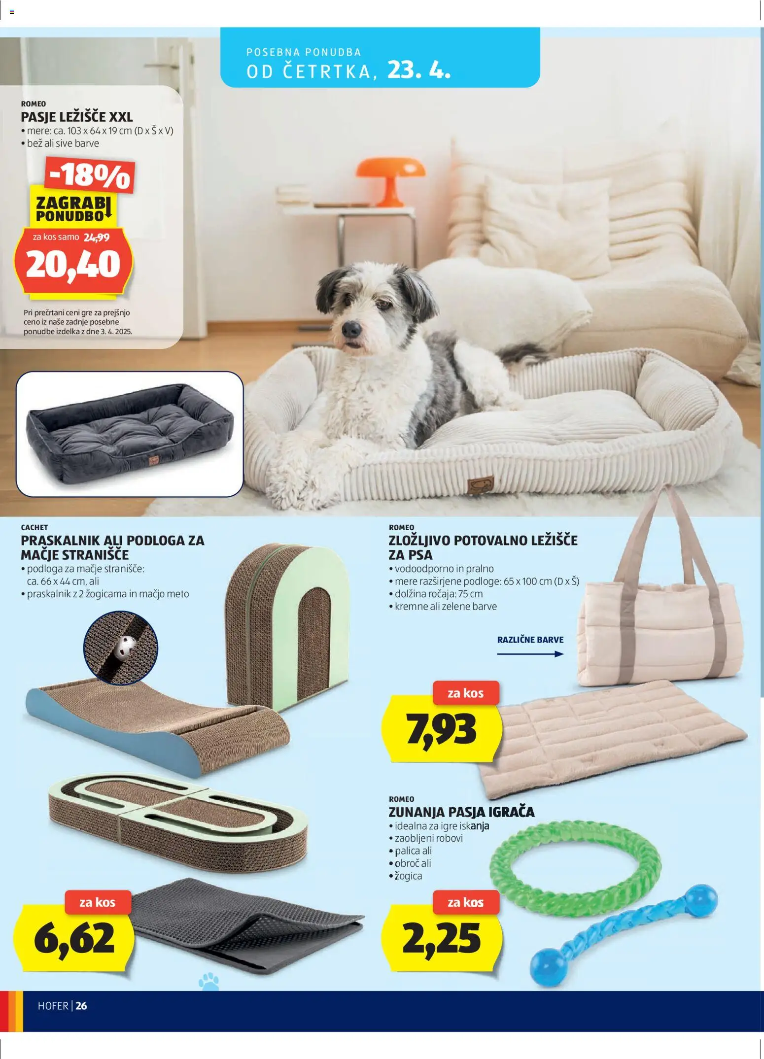 Hofer SI katalog | vrijedi od 15.04.2026 | Stranica: 26