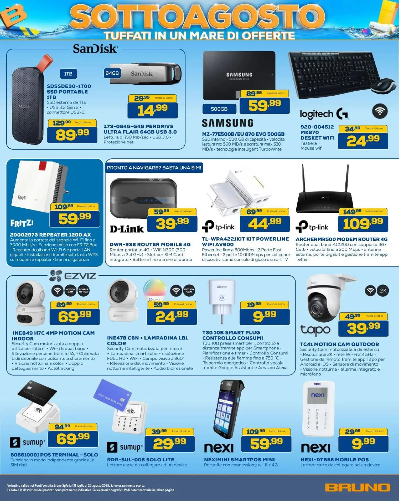 Volantino BRUNO del 31.07.2025 | Pagina: 12 | Prodotti: Mobile, Smartphone, Microfono, Samsung