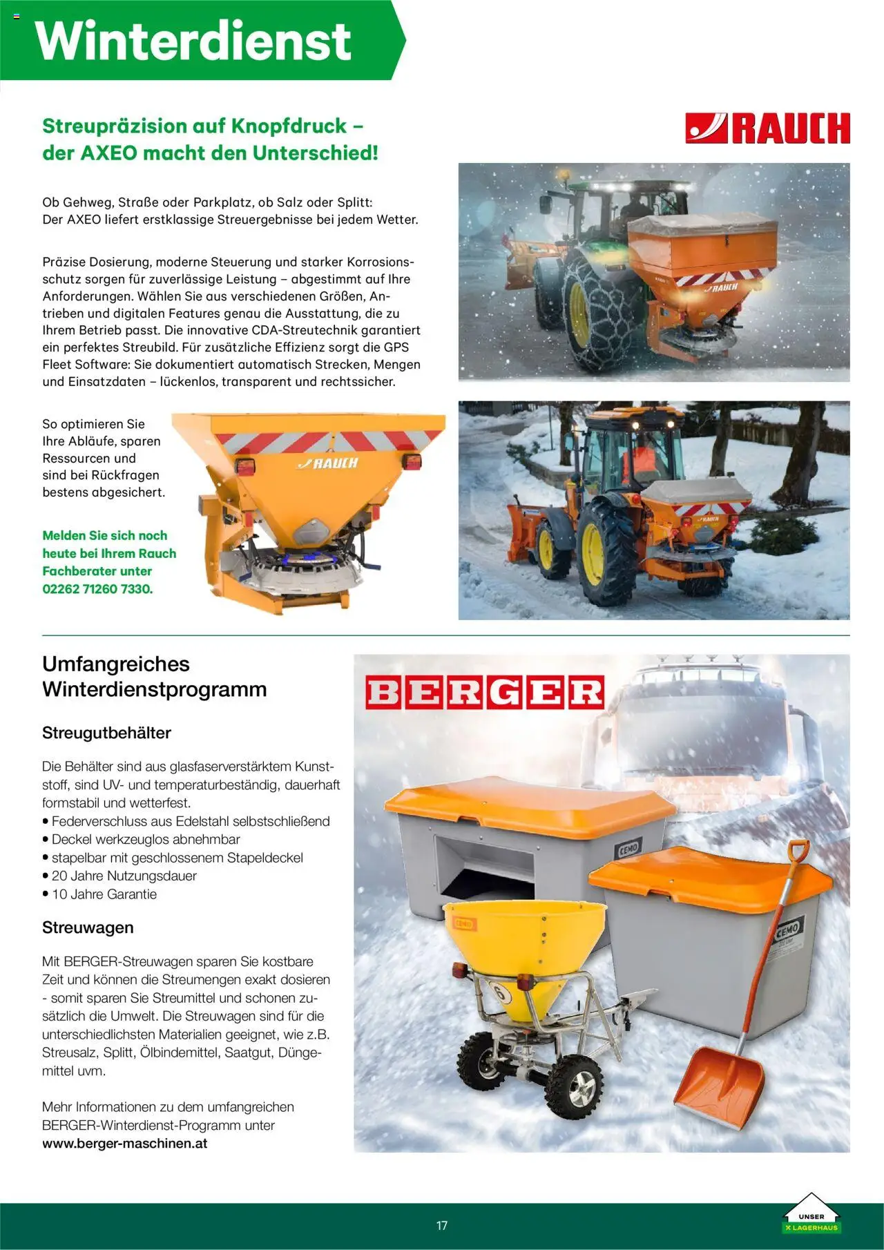 Lagerhaus - Kommunalfolder gültig ab 25.09.2025 | Seite: 17 | Produkte: Salz