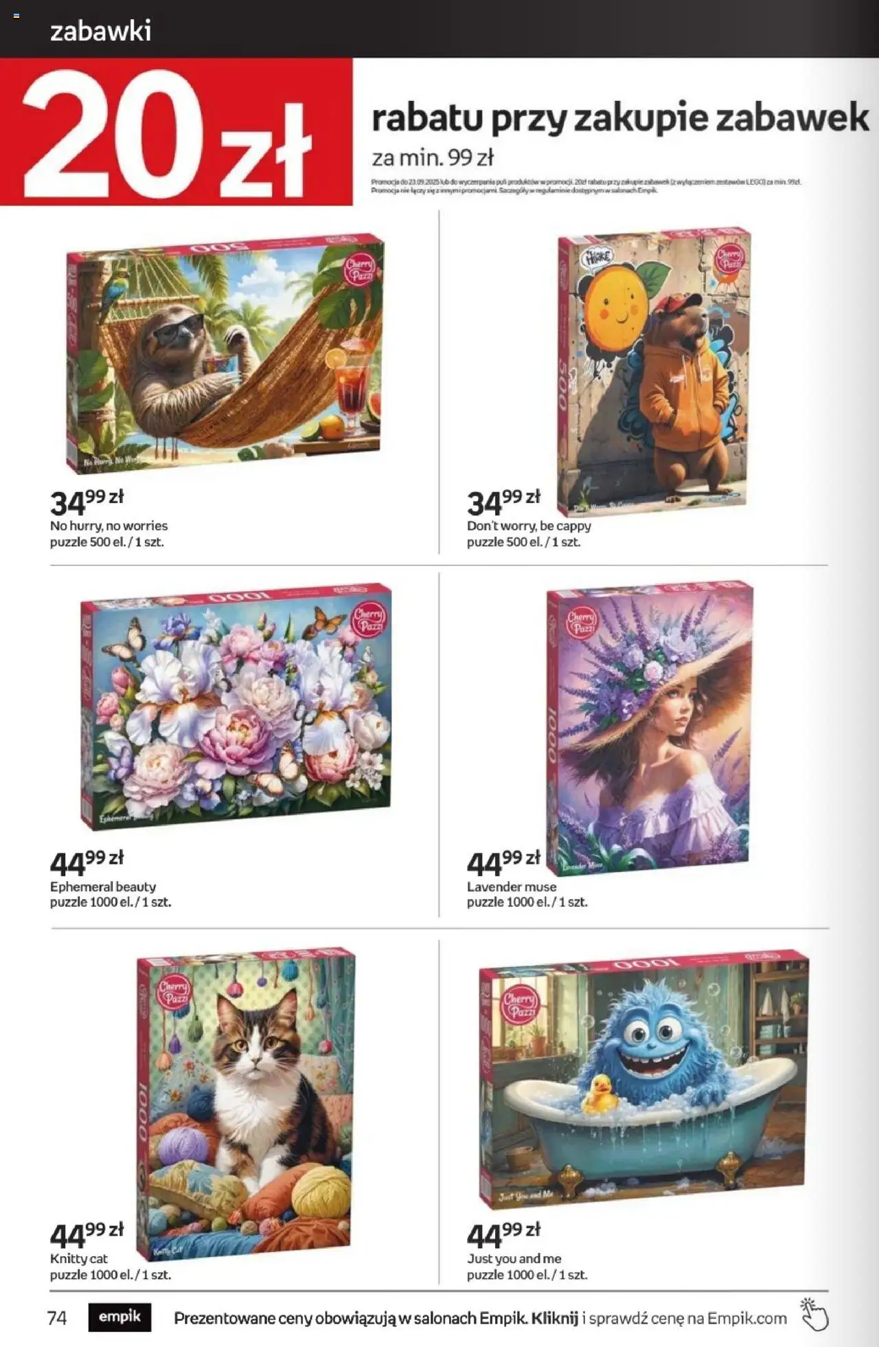 Empik promocje od 10.09.2025 | Strona: 74 | Produkty: Lego