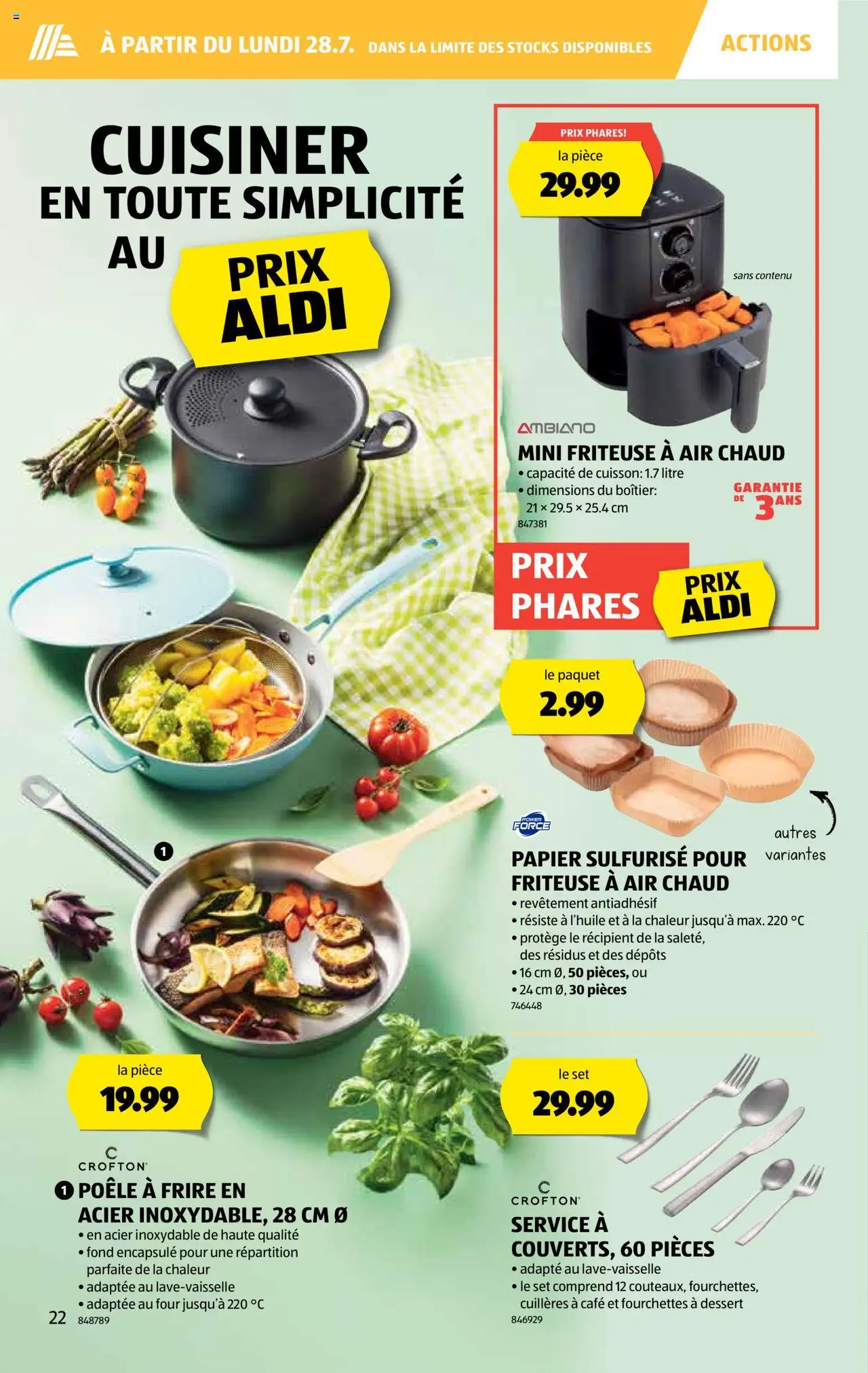 Aldi Prospectus ab 24.07.2025 | Seite: 23 | Produkte: Friteuse