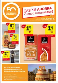 Vista previa Consum folleto válido desde el 23.10.2025