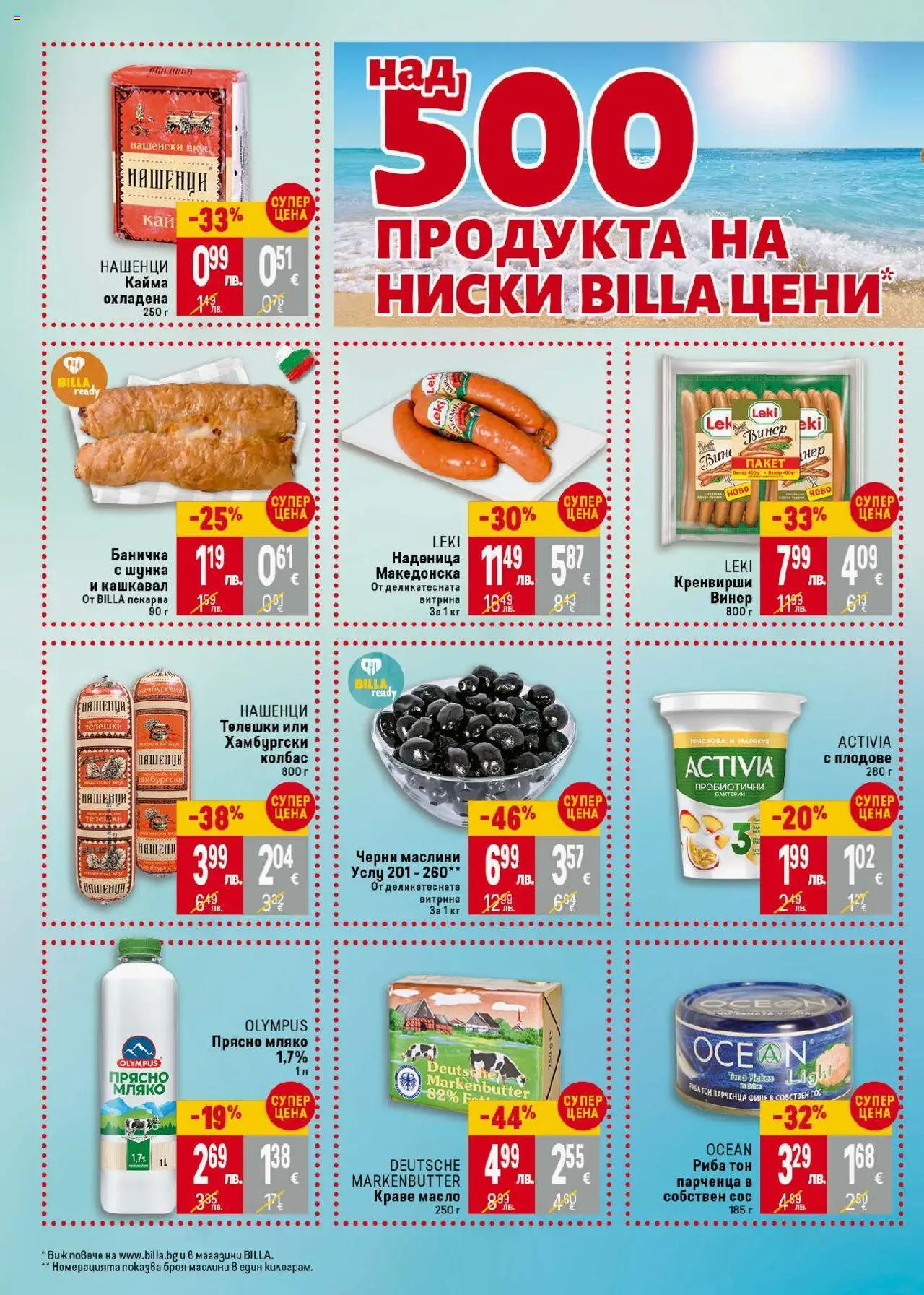  | Страница: 2 | Продукти: Масло, Филе, Винер, Кайма