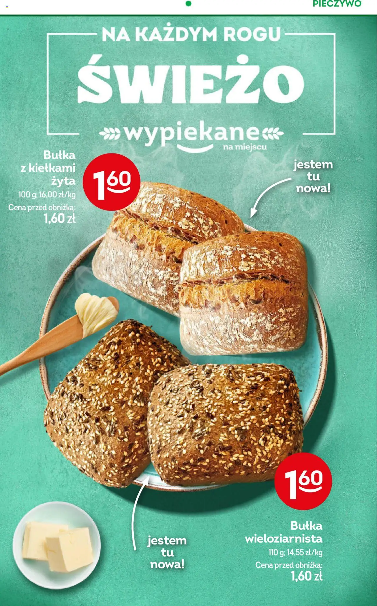 Żabka Gazetka od 04.06.2025 | Strona: 55 | Produkty: Pieczywo, Bułka