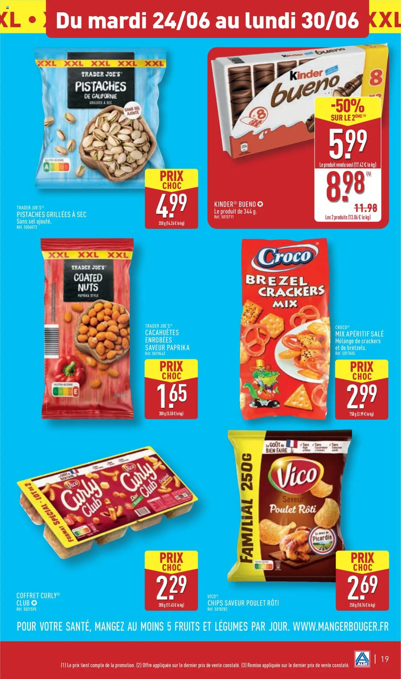  | Page: 22 | Produits: Crackers, Sel, Pistaches, Chips