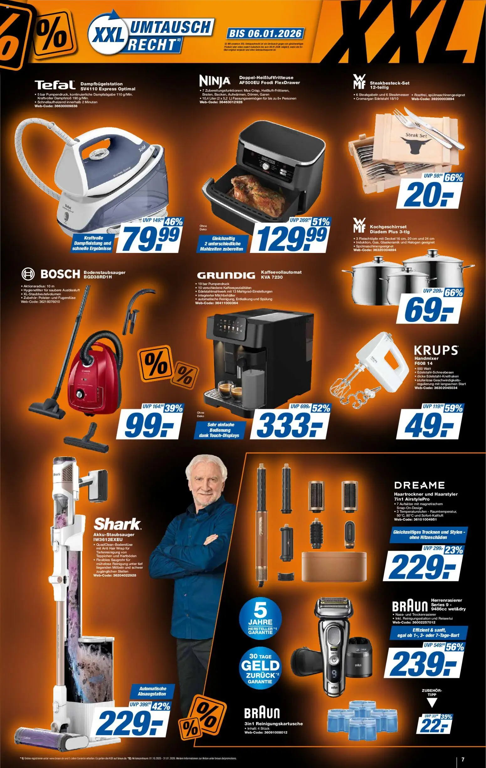Expert - Black Friday – gültig ab 21.11.2025 | Seite: 7 | Produkte: Bosch, Spülung, Handmixer, Steak