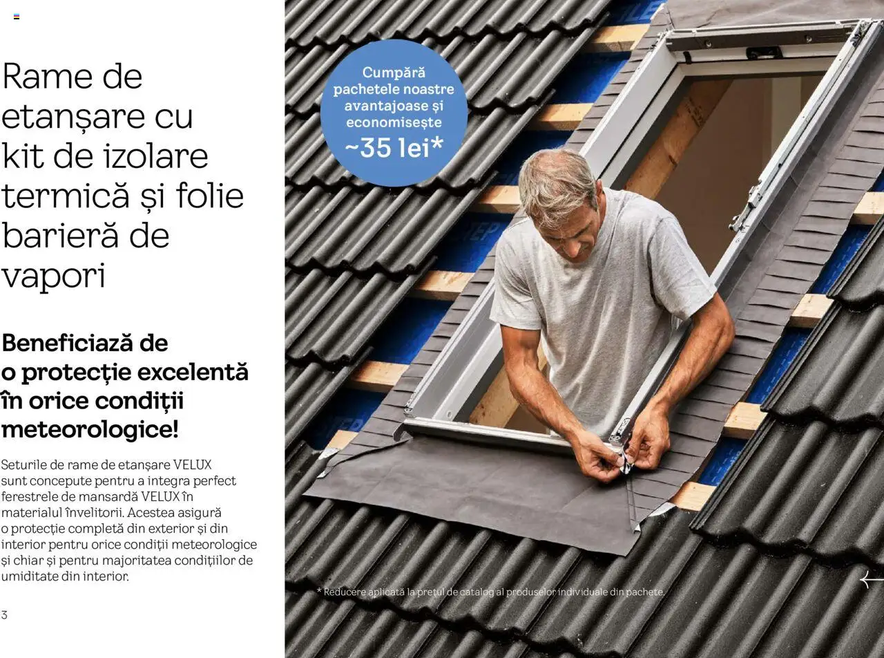 Velux catalog - Explorează pachetele de produse – valabil de la 25.02.2025 | Pagină: 3