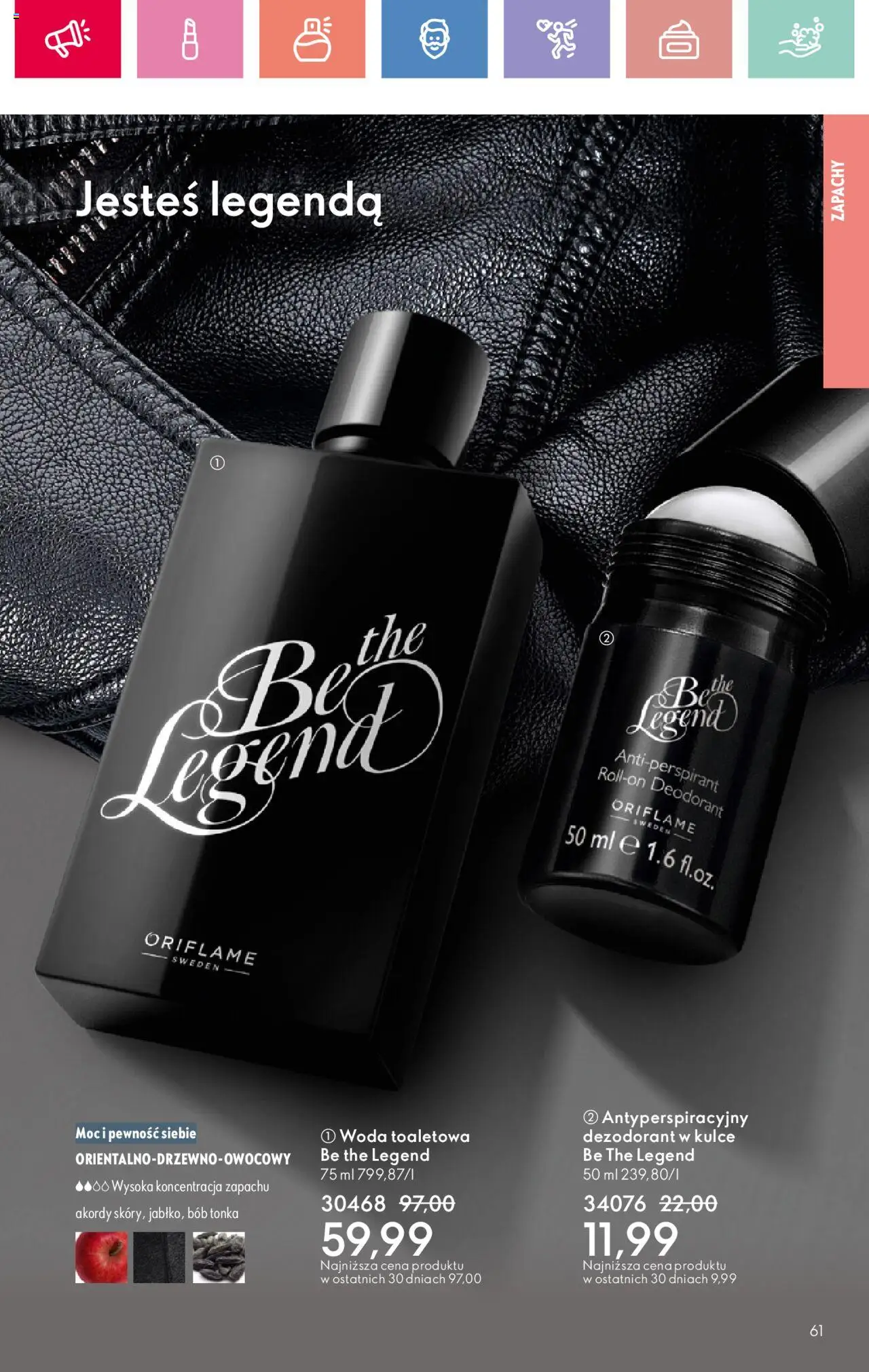 Oriflame Katalog 11 2025 od 27.07.2025 | Strona: 61 | Produkty: Bób, Woda toaletowa, Dezodorant, Woda