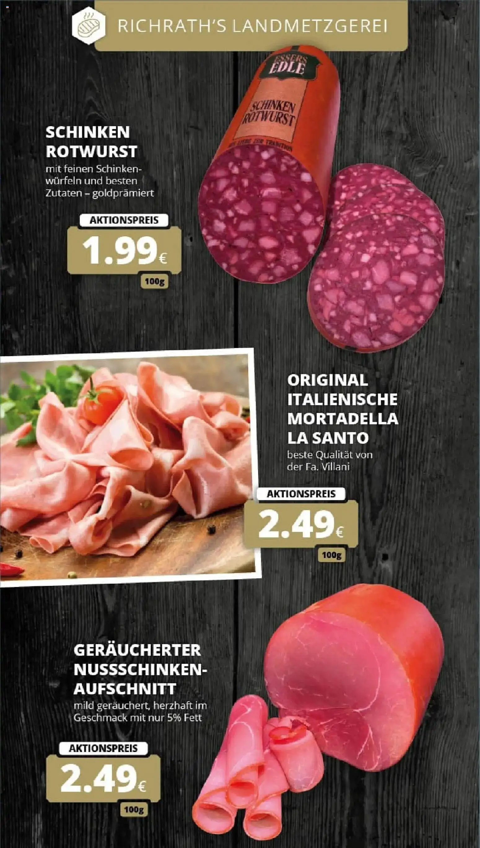 Rewe prospekt Bergheim	 – gültig ab 23.11.2025 | Seite: 12 | Produkte: Schinken