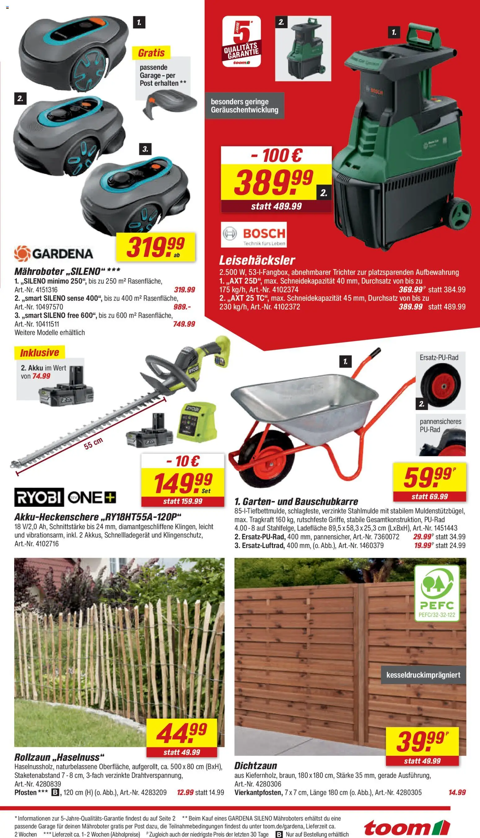 Toom Baumarkt Prospekt 	 – gültig ab 21.03.2026 | Seite: 9 | Produkte: Bosch