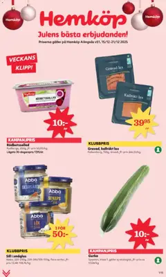 Hemköp - erbjudanden - Förhandsvisning av reklamblad från butik Hemköp aktuell från 15.12.2025