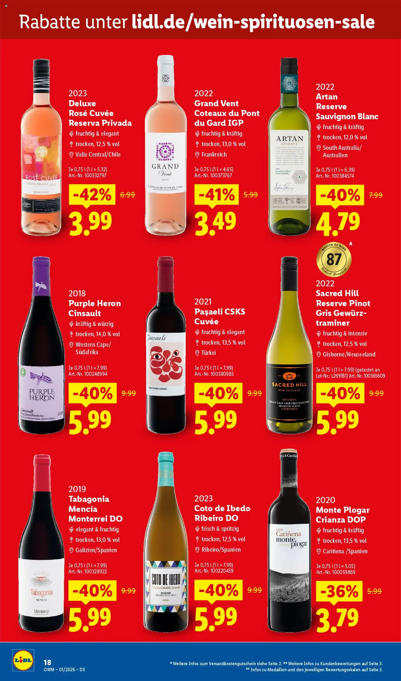 Lidl - Prospekt – gültig ab 01.01.2026 | Seite: 18