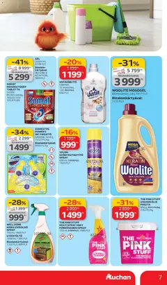 Auchan Tavaszi nagytakarítás - amely érvényes a következő dátumtól: 05.03.2026 | Oldal: 7