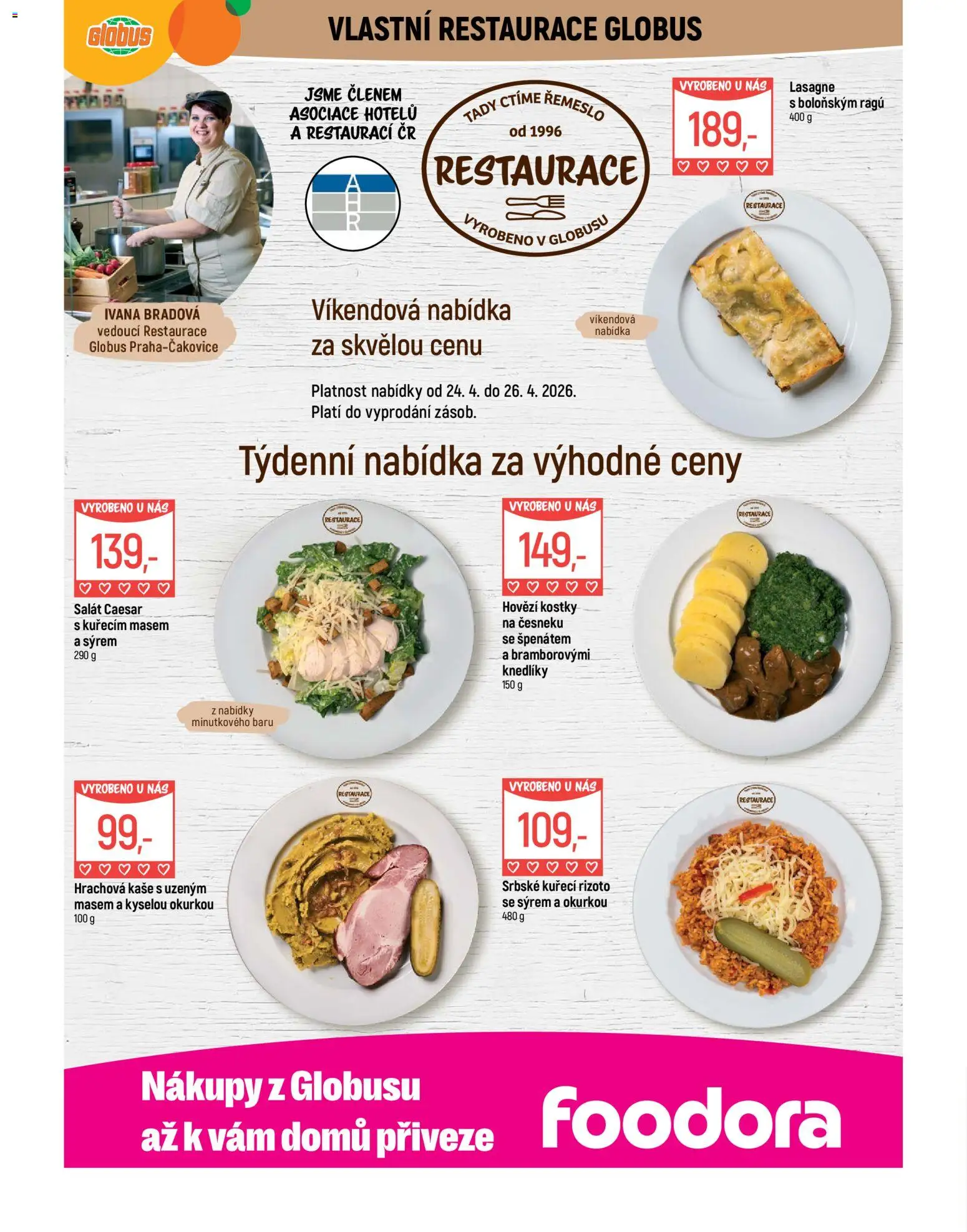 Globus leták - Praha Čakovice od 22.04.2026 | Strana: 9