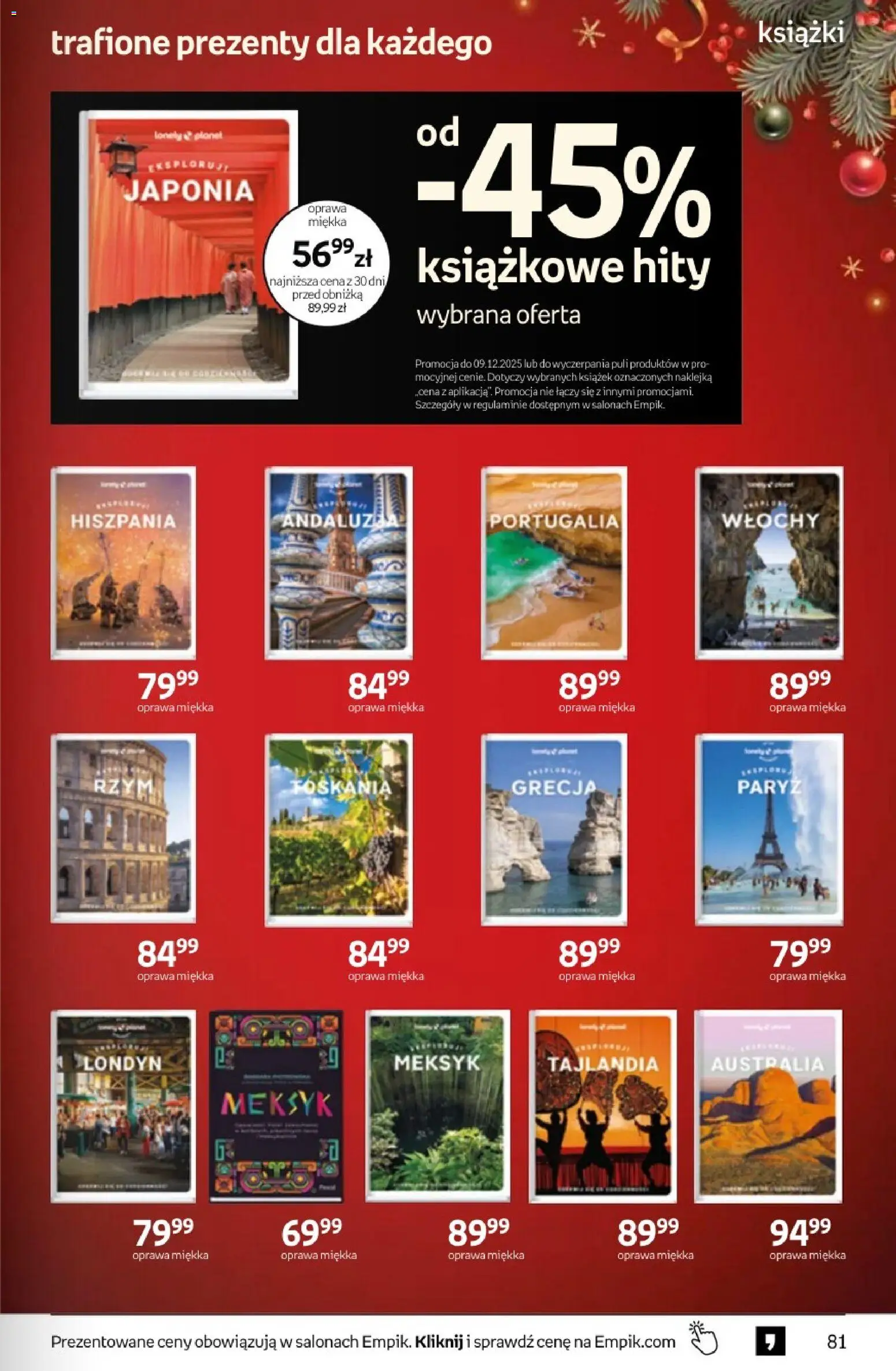 Empik promocje - Tom kultury Książki od 26.11.2025 | Strona: 81 | Produkty: Książki