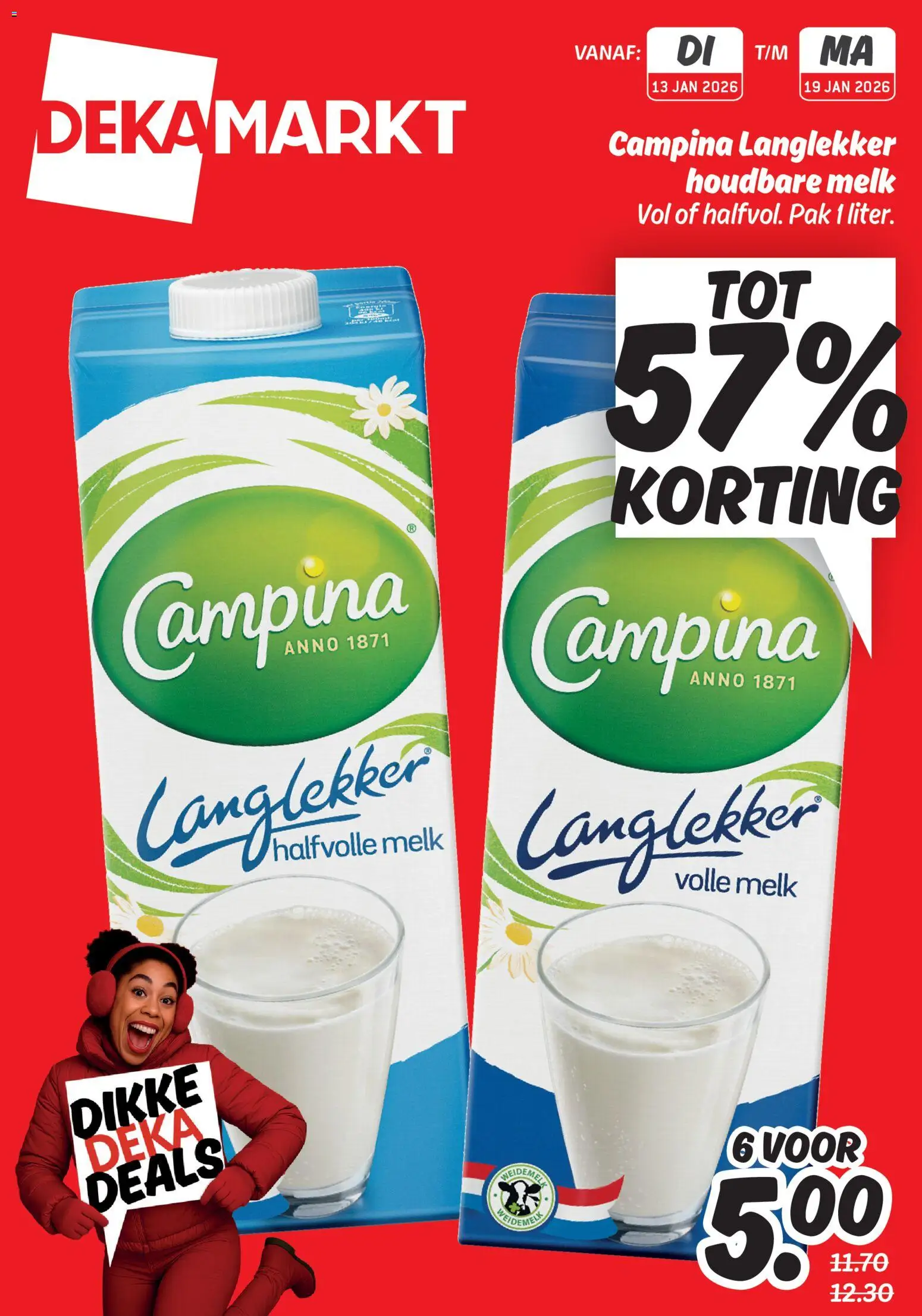 {H1} | Pagina: 1 | Producten: Melk, Halfvolle Melk, Volle melk