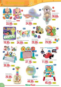 Vista previa Froiz - Catálogo Juguetes válido desde el 21.11.2025 | Página: 2