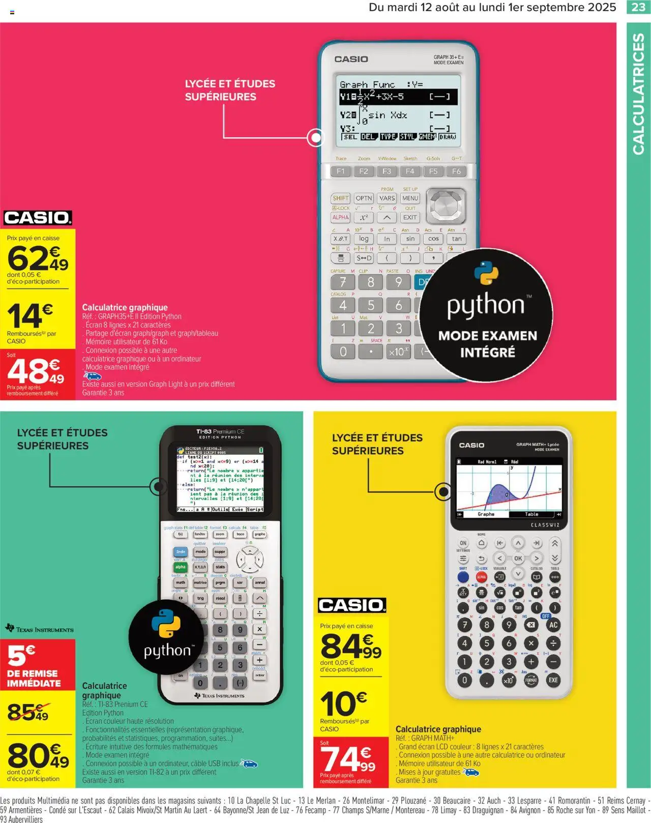  | Page: 25 | Produits: Ordinateur, USB, Sel, Table