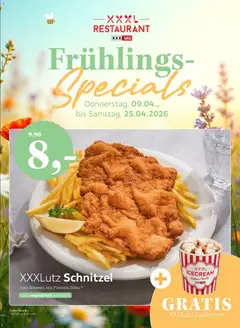 XXXLutz Restaurantgutscheine ab 09.04.2026 gültig