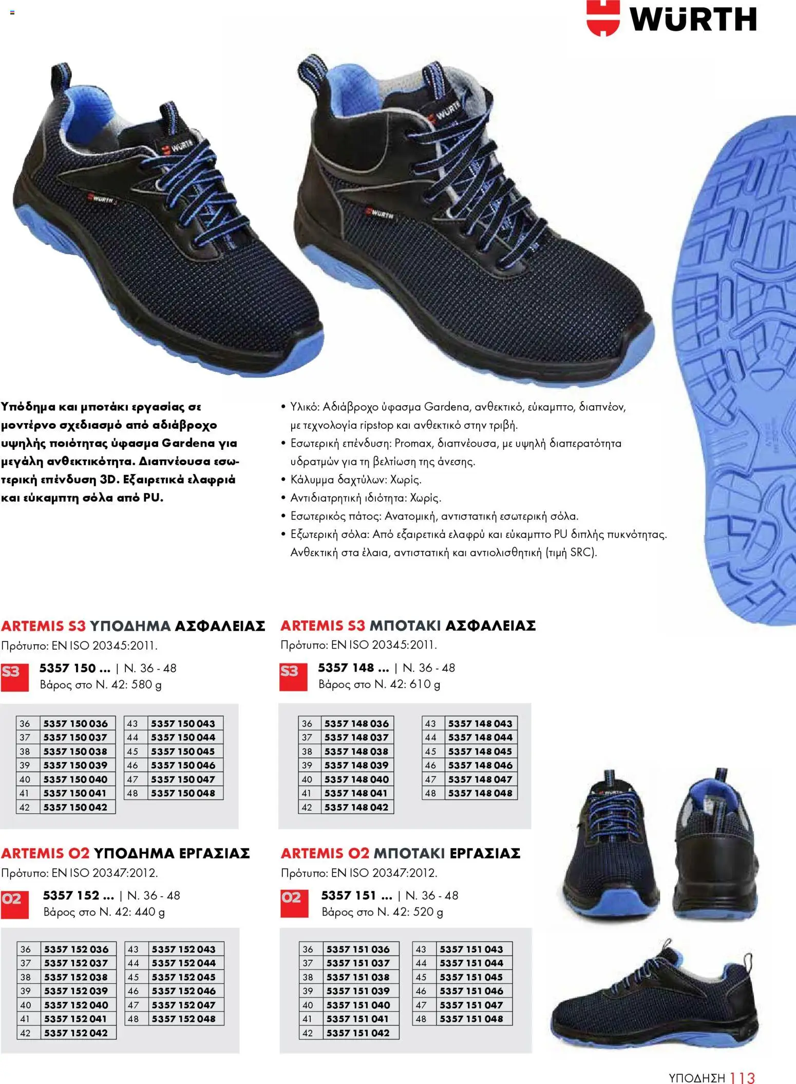 WURTH - ΜΑΠ – σε ισχύ από 01.01.2026 | Σελίδα: 113