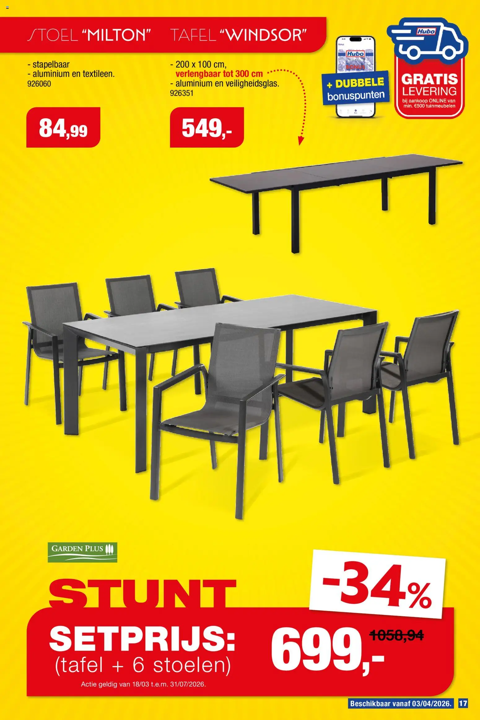 {H1} | Pagina: 17 | Producten: Tafel, Stoel