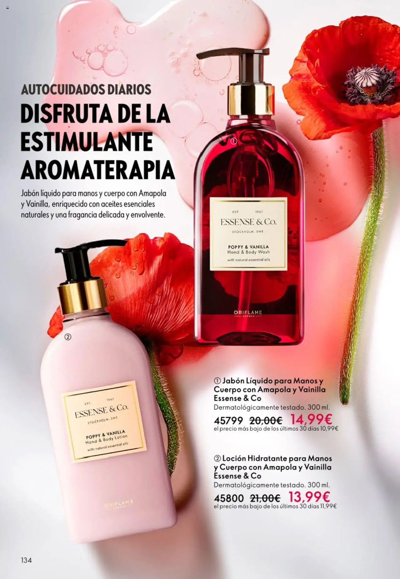 Oriflame - Catálogo Campaña 13 │ válido desde el 14.09.2025 | Página: 134 | Productos: Fragancia, Jabón, Jabón líquido, Body