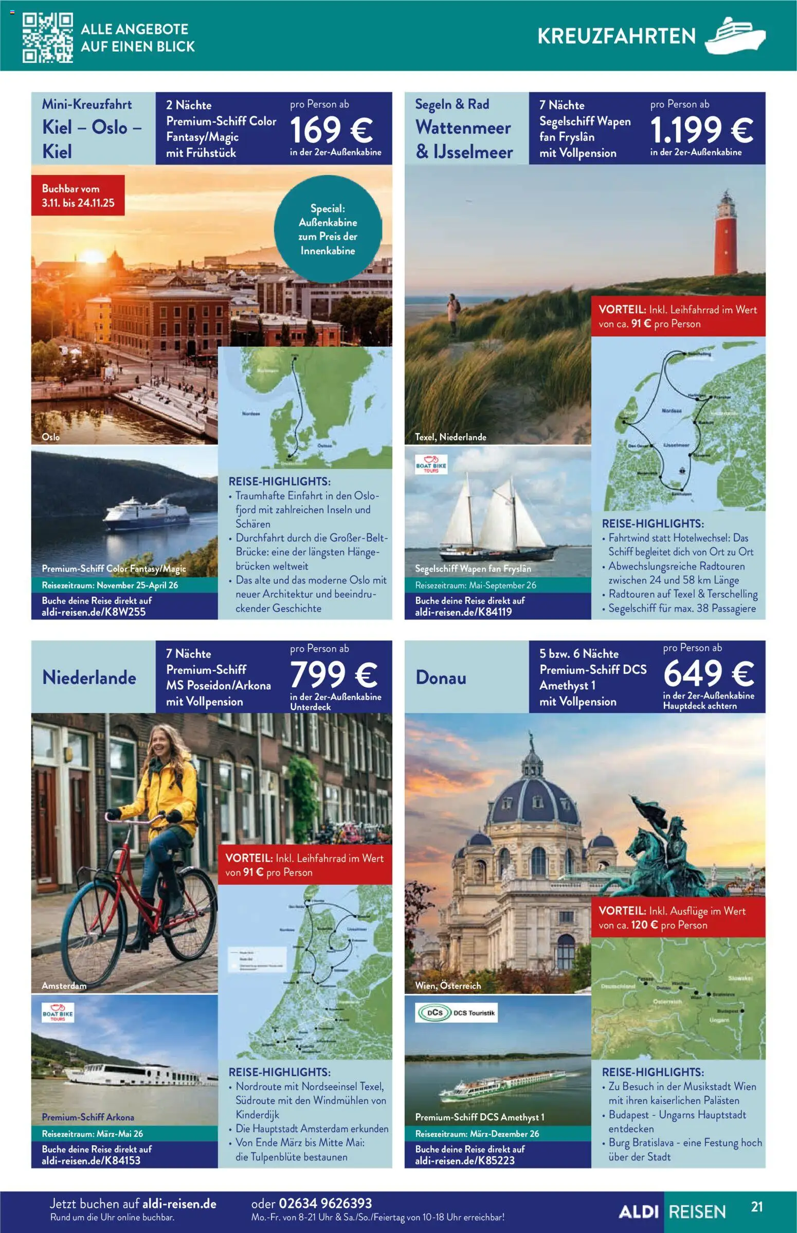 Aldi Reisen – gültig ab 01.11.2025 | Seite: 21