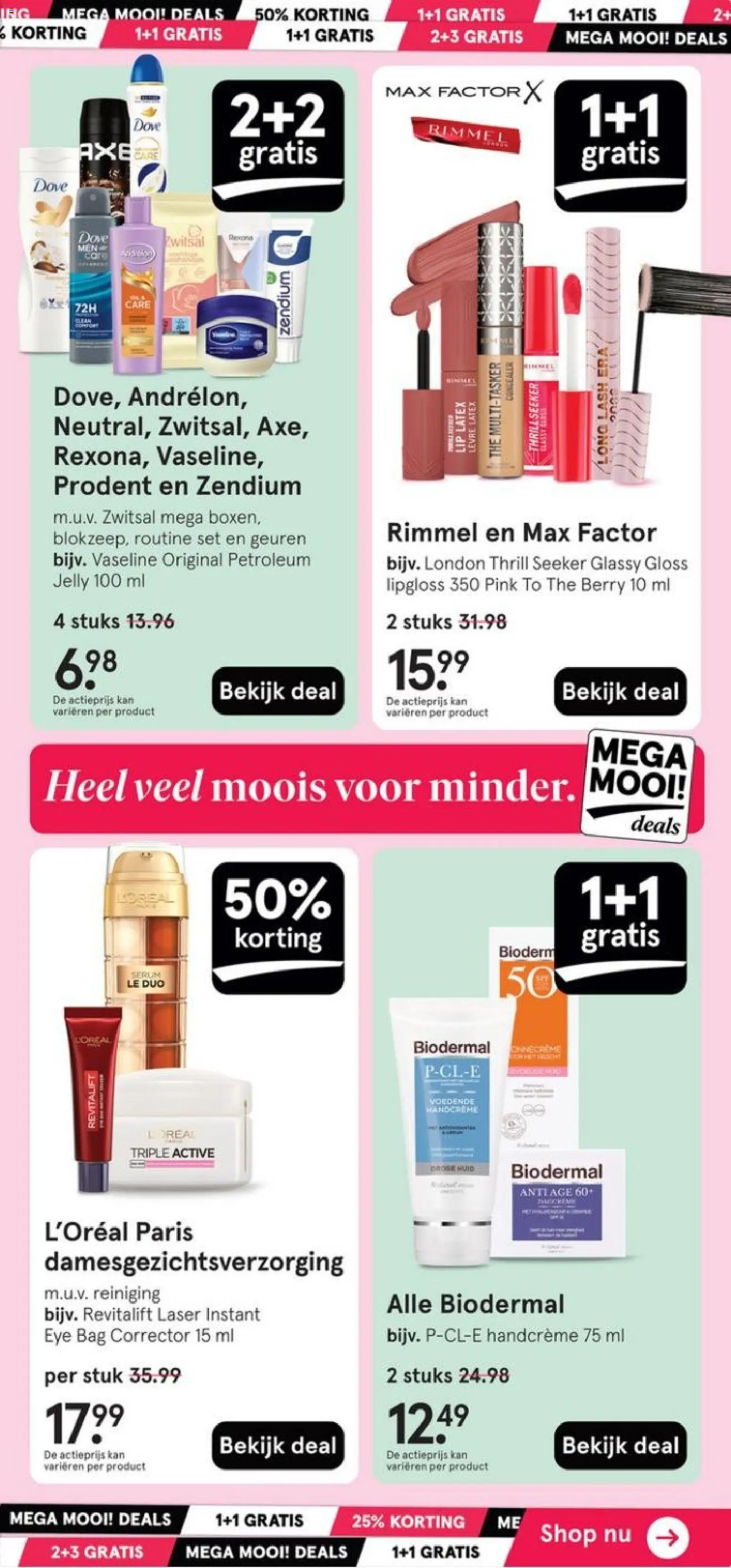 {H1} | Pagina: 3 | Producten: Kan, Mand, Lipgloss, Handcrème