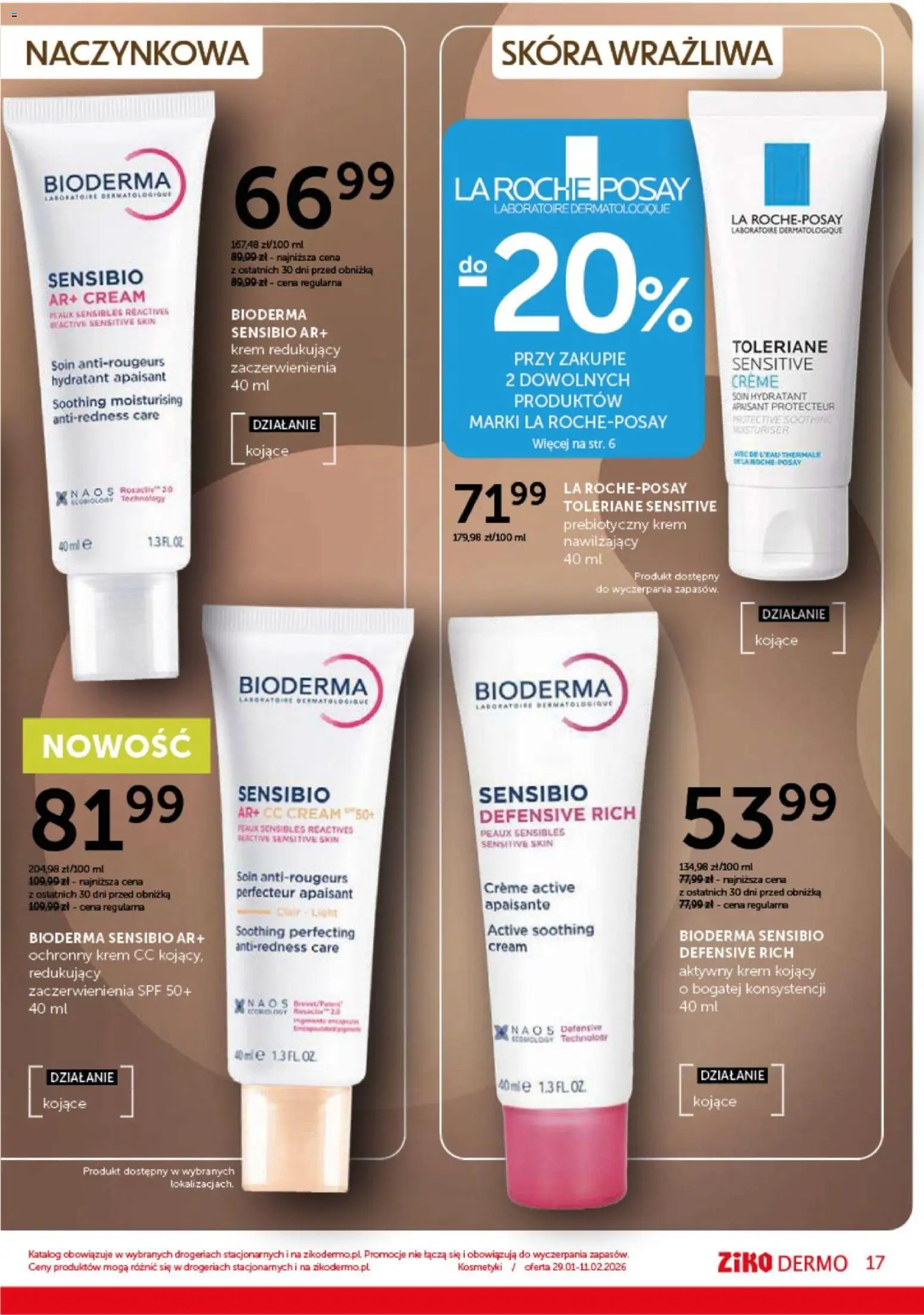 Ziko Gazetka od 29.01.2026 | Strona: 17 | Produkty: Kosmetyki, Krem CC, Krem