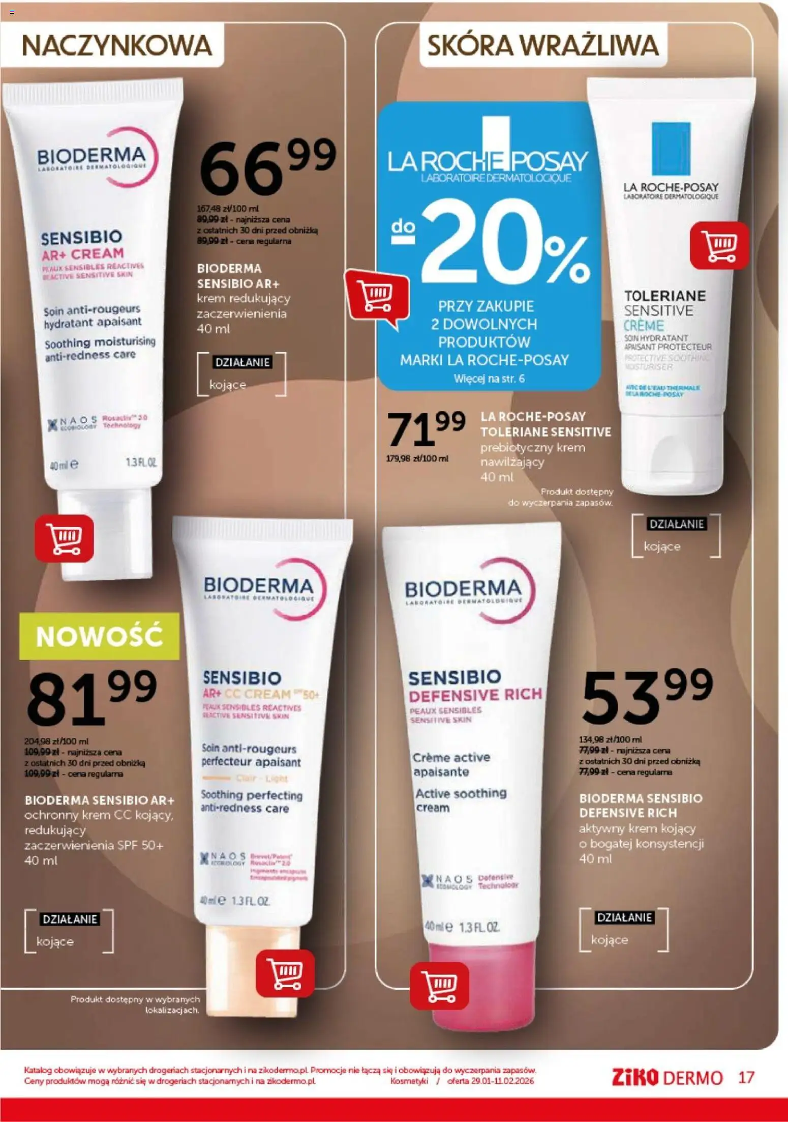 Ziko Gazetka od 29.01.2026 | Strona: 17 | Produkty: Kosmetyki, Krem CC, Krem