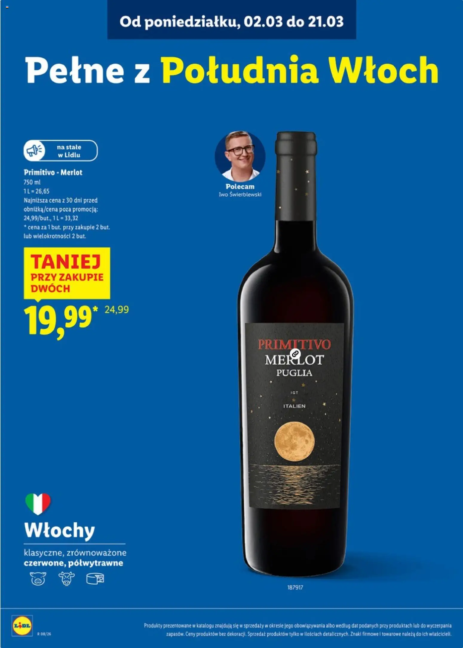 Lidl Katalog karta win od 16.02.2026 | Strona: 6 | Produkty: Merlot