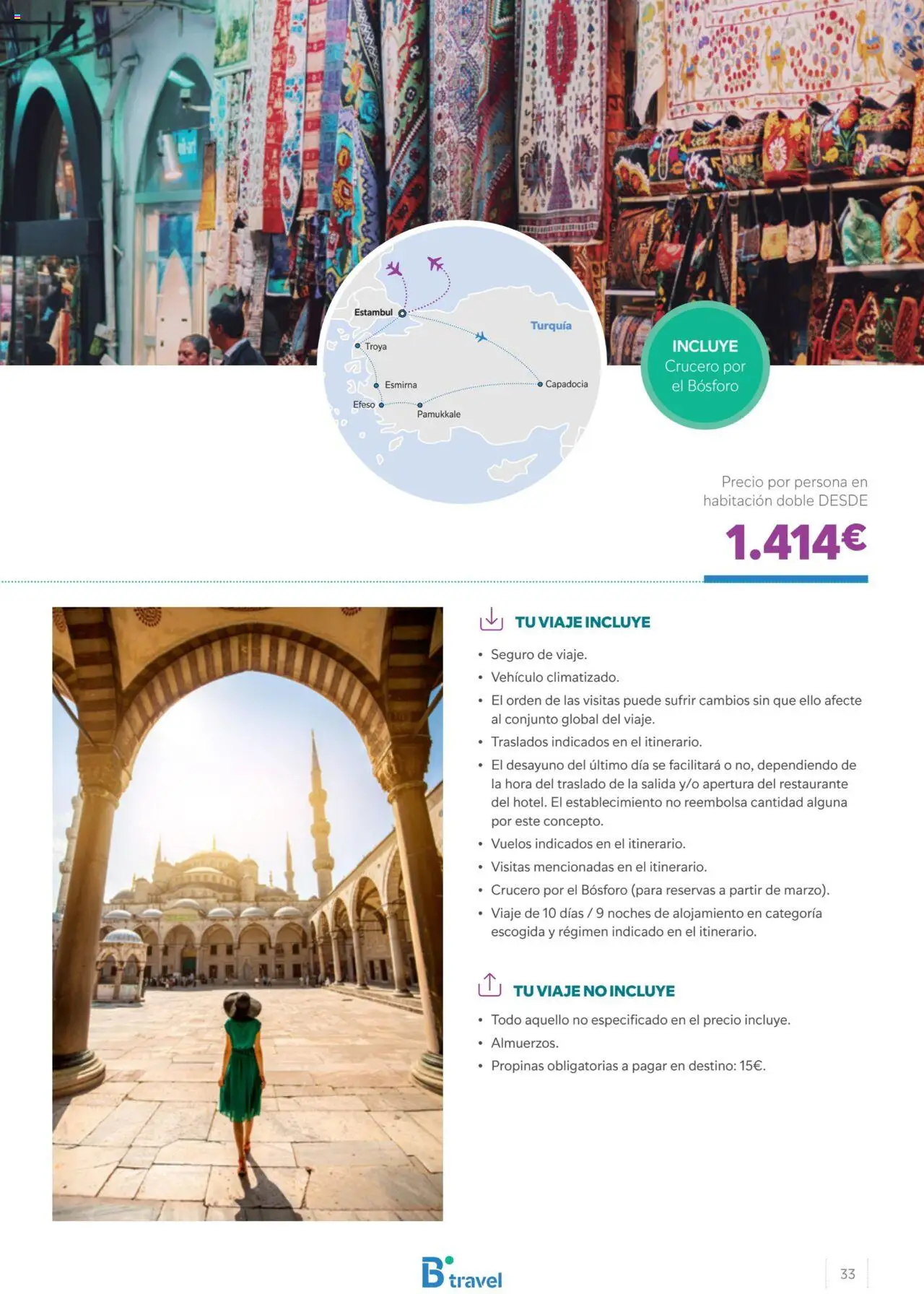 B the travel brand Turquía │ válido desde el 09.05.2024 | Página: 33